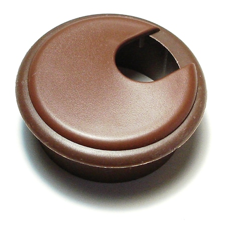 Midwest Fastener 2" x 1-3/4" Brown Nylon Plastic Computer Grommets 2PK 31723